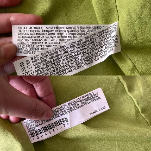 F21 Green Single-breasted Blazer M - Picture 8 of 14